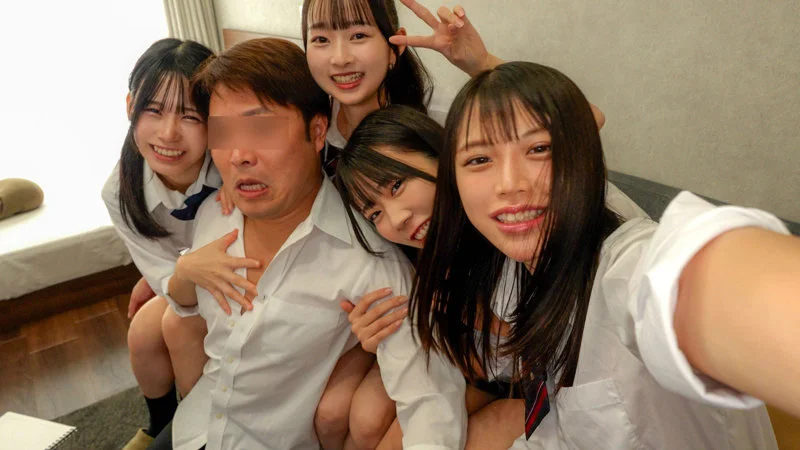 ひまり＆つぼみ＆ゆの＆わこ 無料サンプル画像(4) 【素人の無料エロ動画紹介サイト「シロエロ」】