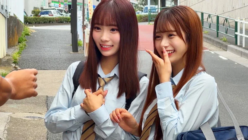 かりん＆ふう 無料サンプル画像(1) 【素人の無料エロ動画紹介サイト「シロエロ」】