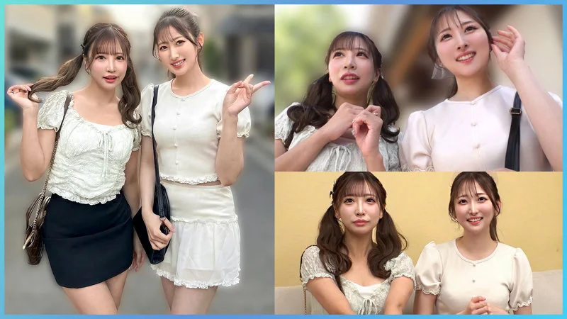 かれん＆さや 無料サンプル画像(1) 【素人の無料エロ動画紹介サイト「シロエロ」】