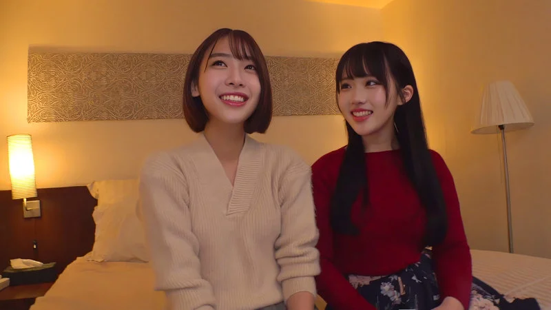 はるちゃん＆みくちゃん 無料サンプル画像(1) 【素人の無料エロ動画紹介サイト「シロエロ」】